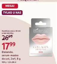 Bielenda, serum-maska do ust, 2w1
