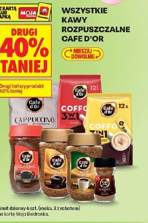 Wszystkie kawy rozpuszczalne Cafe d'Or