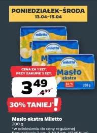 Masło ekstra Miletto