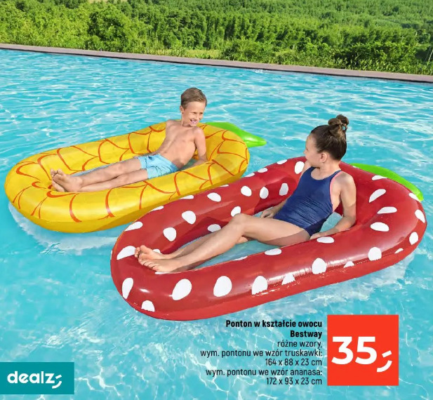 Ponton w kształcie owocu Bestway