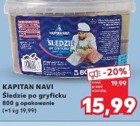 Kapitan Navi Śledzie po gryficku