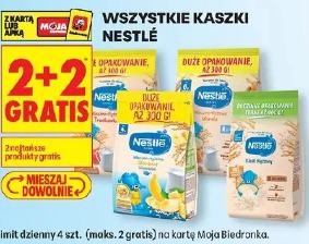Wszystkie kaszki Nestlé