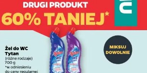 Żel do WC Tytan drugi 60%taniej