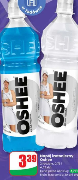 Napój izotoniczny Oshee