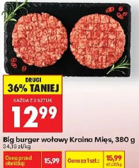 Big burger wołowy Kraina Mięs