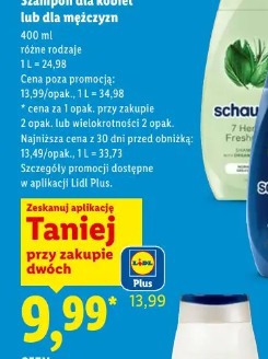 Schauma Szampon dla kobiet lub dla mężczyzn