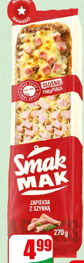Zapiekanka z szynką SmakMak