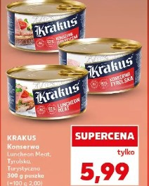 Krakus Konserwa Luncheon Meat, Tyrolska, Turystyczna