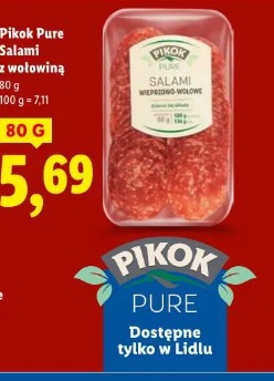 Pikok Pure Salami z wołowiną