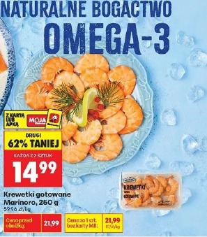 Krewetki gotowane Marinero