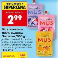 Mus owocowy 100% owoców Owolovo