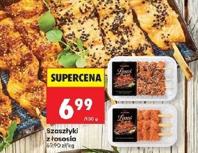 Szaszłyki z łososia Joss