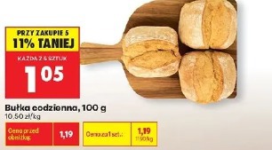 Bułka codzienna, 100 g
