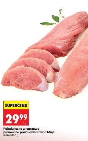 Polędwiczka wieprzowa pakowana próżniowo Kraina Mięs