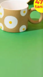 Kubek we wzór jajka