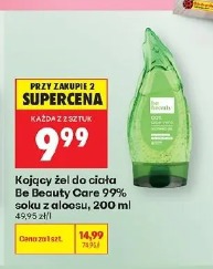 Kojący żel do ciała Be Beauty Care 99% soku z aloesu
