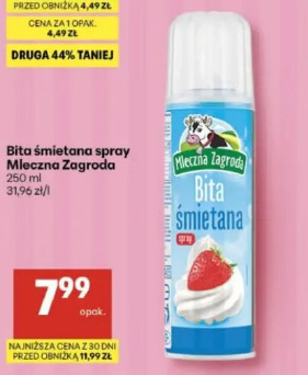 Bita śmietana spray Mleczna Zagroda