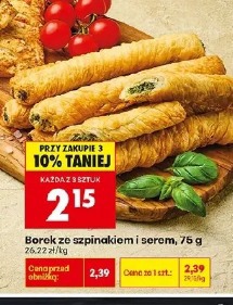Borek ze szpinakiem i serem