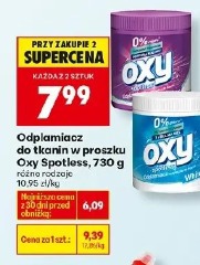 Odplamiacz do tkanin w proszku Oxy Spotless