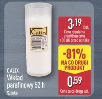 Calix Wkład parafinowy 52 h