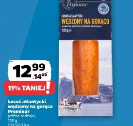 Łosoś atlantycki wędzony na gorąco Premieur
