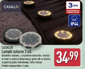 Casalux Lampki solarne 3 szt.