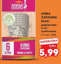 Anna Zaradna Kubki papierowe PICNIC & PARTY