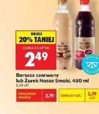 Barszcz czerwony lub Żurek Nasze Smaki