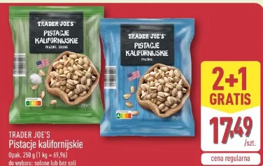 Trader Joe's Pistacje kalifornijskie prażone
