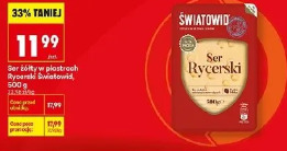 Ser żółty w plastrach Rycki Światowid