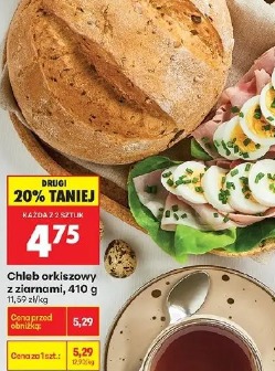 Chleb orkiszowy z ziarnami