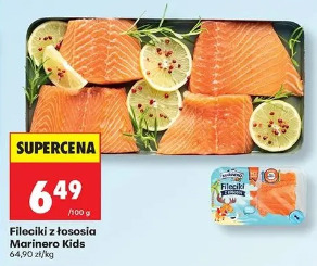 Fileciki z łososia Marinero Kids