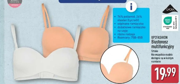 UP2FASHION Biustonosz multifunkcyjny