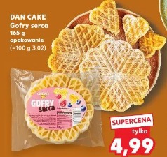 Dan Cake Gofry serca
