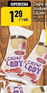 Ciepłe lody truskawkowe CoLove
