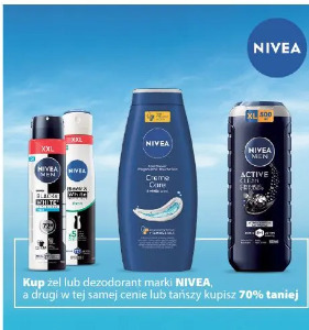 Nivea żel lub dezodorant