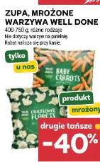 Zupa, mrożone warzywa Well Done