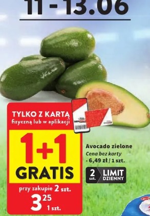 Avocado zielone