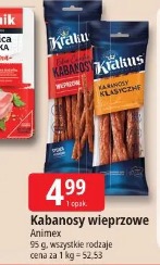 Kabanosy wieprzowe Animex