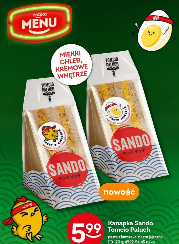 Kanapka Sando Tomcio Paluch
