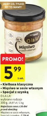 Mięsiwo w sosie własnym Olala