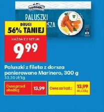 Paluszki z fileta z dorsza panierowane Marinero
