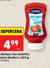 Ketchup bez dodatku cukru Madero
