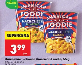 Danie mac’n’cheese American Foodie