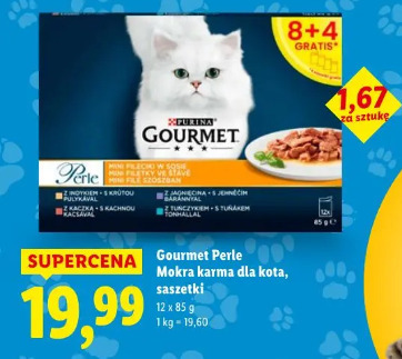 Gourmet Perle Mokra karma dla kota, saszetki