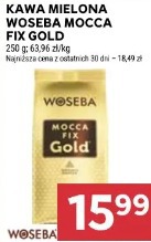 Kawa mielona Woseba Mocca Fix Gold
