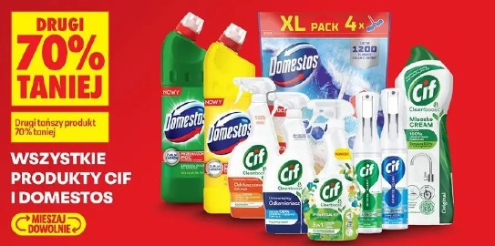 Wszystkie produkty Cif i Domestos
