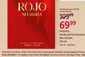 Shakira, woda perfumowana dla kobiet