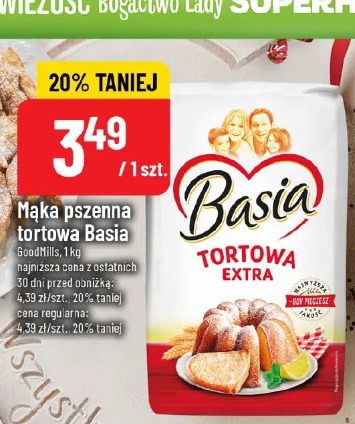 Mąka pszenna tortowa Basia