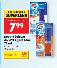 Kostka żelowa do WC Agent Max